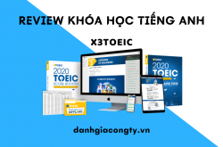 Review khó học tiếng Anh X3TOEIC