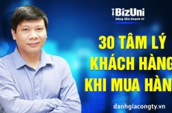Review khóa học 30 Tâm lý khách hàng khi mua hàng trên Bizuni.vn