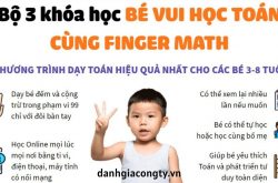 Review khóa học Finger Math của Kynaforkids.vn