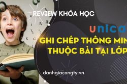 Review khóa học Ghi chép thông minh - thuộc bài tại lớp trên Unica