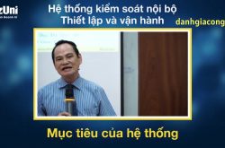 Review khóa học Hệ thống kiểm soát nội bộ: Thiết lập và vận hành trên Bizuni.vn