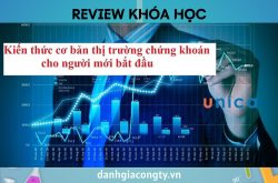 Review khóa học Kiến thức cơ bản thị trường chứng khoán cho người mới bắt đầu trên Unica