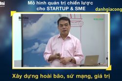 Review khóa học Mô hình Quản trị chiến lược dành cho CEO, SMEs trên Bizuni.vn