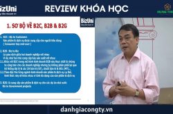 Review khóa học Mô hình Quản trị kinh doanh B2B & B2G trên Bizuni.vn