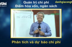 Review khóa học Quản trị chi phí, điểm hòa vốn, ngân sách trên Bizuni.vn