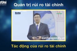 Review khóa học Quản trị rủi ro tài chính trên Bizuni.vn