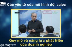 Review khóa học Xây dựng mô hình đội Sales trên Bizuni.vn
